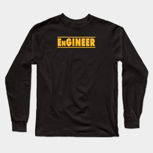 Dewalt Engineer Parody Design Long Sleeve T-Shirt